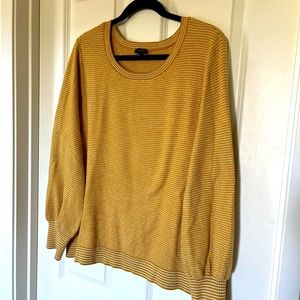 Talbots Yellow Knit Pull Over Sweater